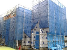 着工中の現場　日光市