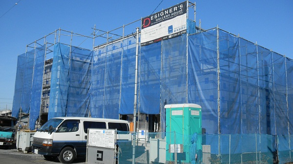 建築中　壬生町