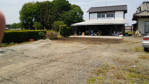 解体の完了　鹿沼市