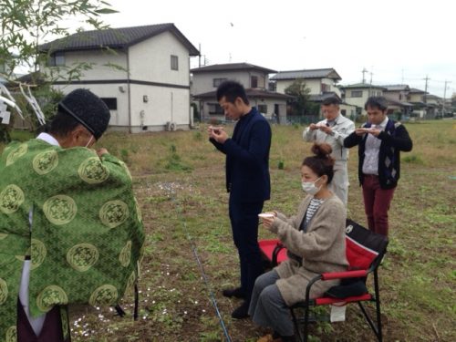 Y様邸　地鎮祭　in 　真岡市