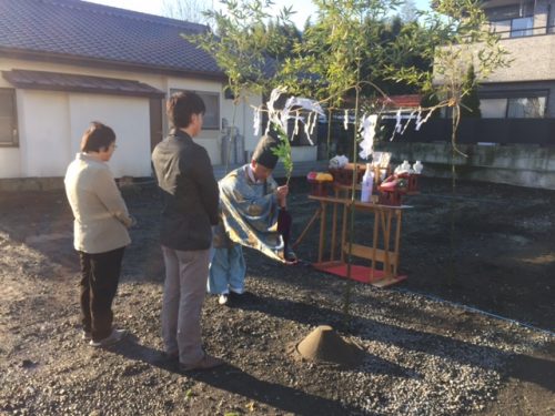 宇都宮市　I様邸　地鎮祭