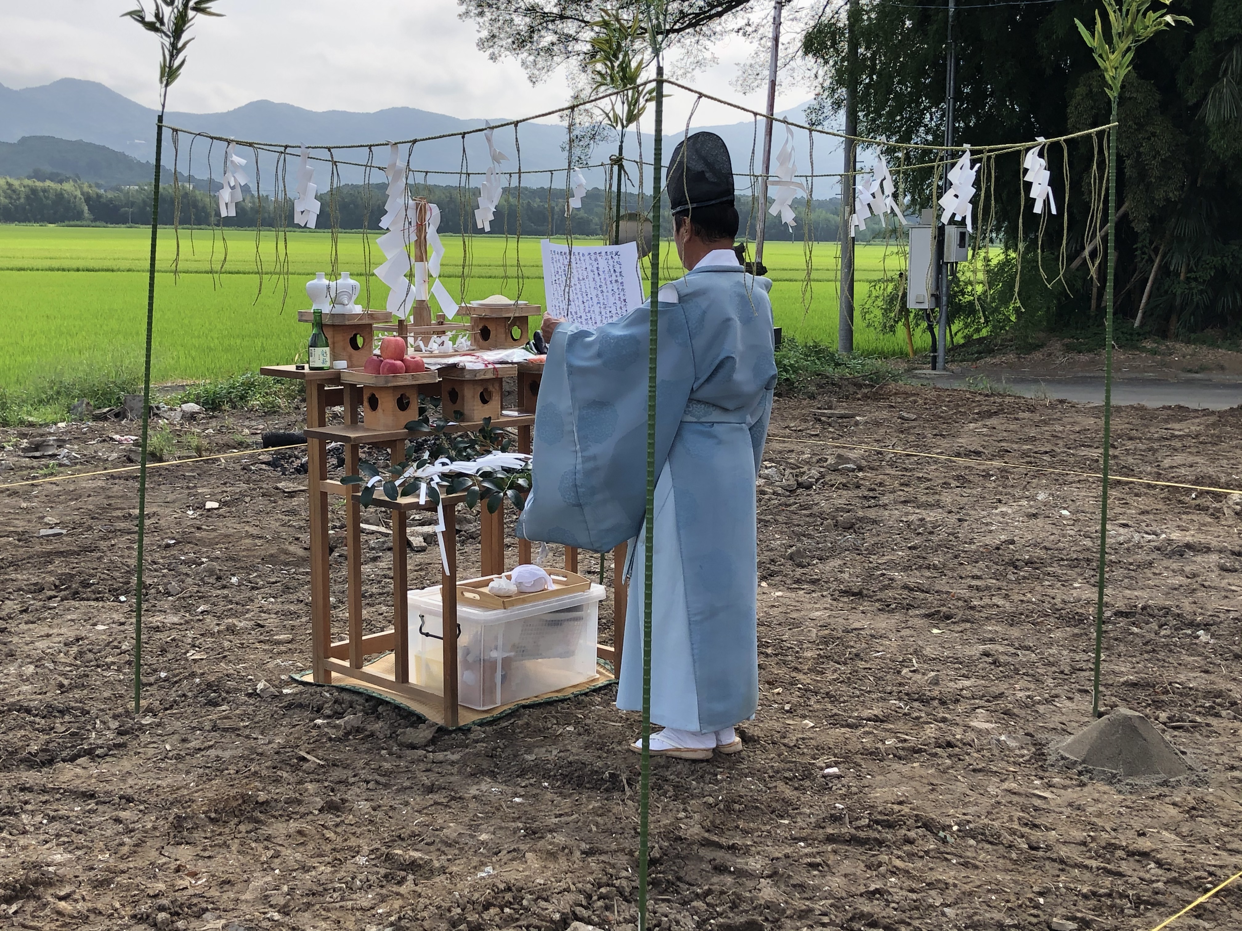 <お客様>祝 地鎮祭