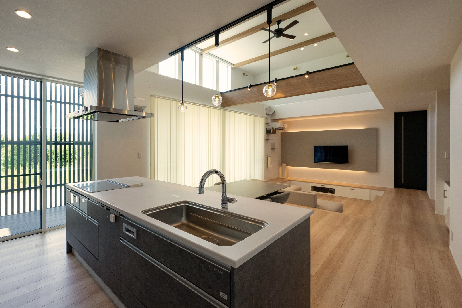 「猫と暮らす平屋」